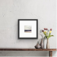 Small framed original Scottish abstract landscape from the Journey Series - no 18