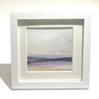 Small framed original Scottish abstract landscape from the Journey Series - no 18