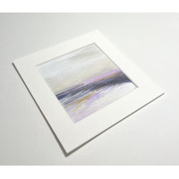 Small framed original Scottish abstract seascape from the Journey Series - no 3