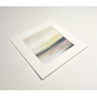 Small framed original Scottish North Coast abstract from the Journey Series - no 4