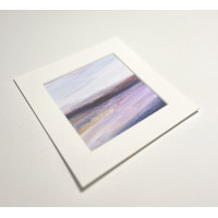 Small framed original Scottish abstract landscape from the Journey Series - no 5