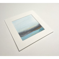 Small framed original Scottish North Coast abstract from the Journey Series - no 6