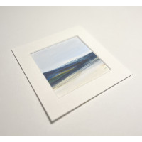 Small framed original Scottish abstract landscape from the Journey Series - no 1